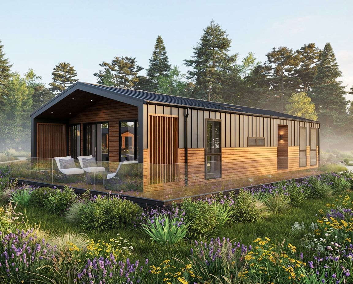 Contemporary timber and steel