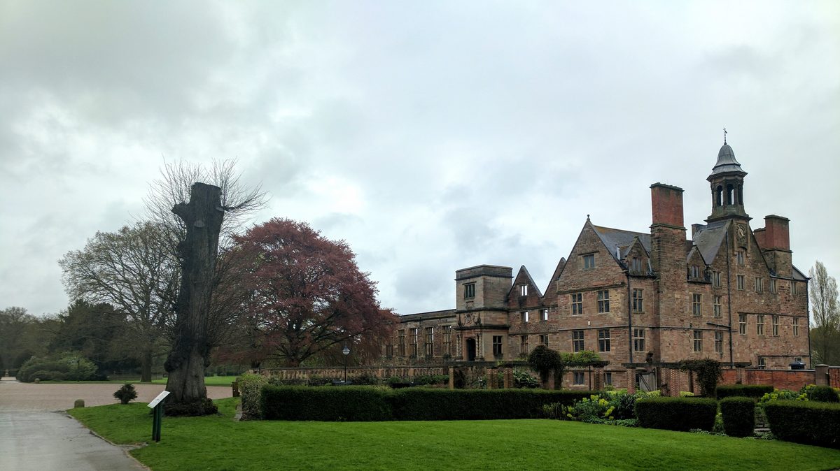 The gardens and ruins at Rufford Abbey Country Park